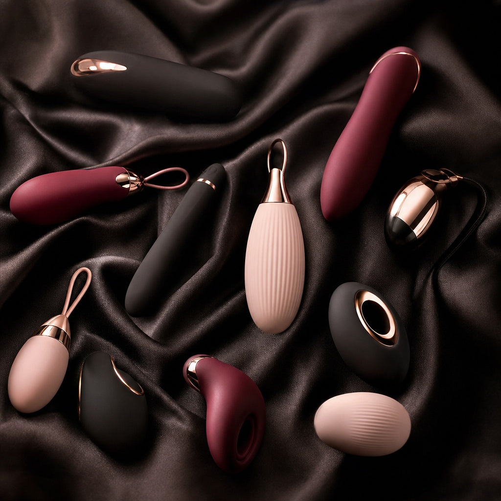 Bullet vibrators and remote-control egg vibrators.
