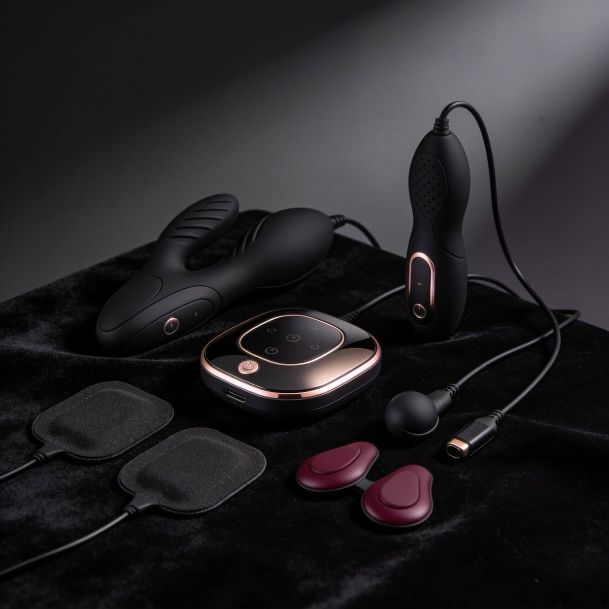 Electro stimulation toys for experienced users.