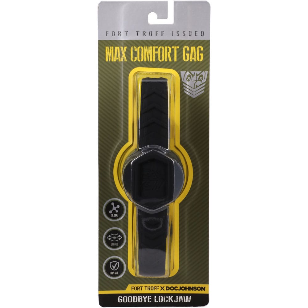 Fort Troff - Max Comfort Gag - Black Mouth Restraint