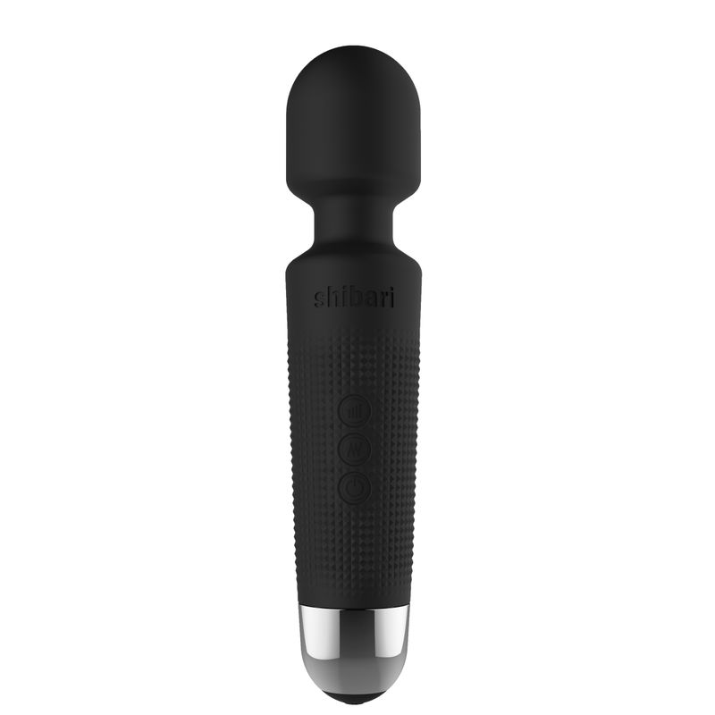 Shibari Mini Wand Halo 20X Black