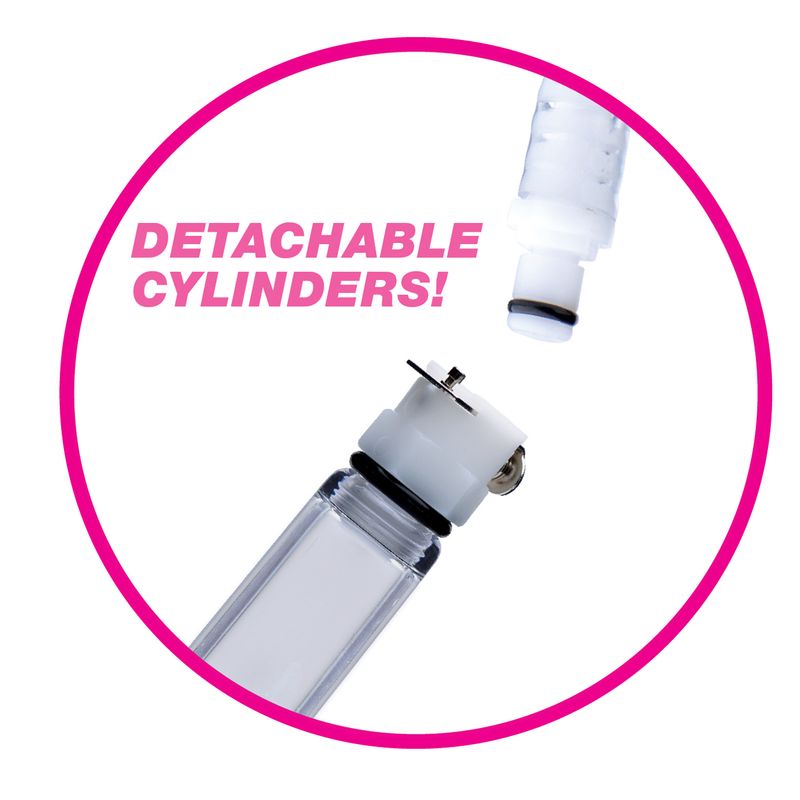 Nipple Pumping System with Dual Cylinders