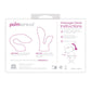 PalmSensual Massager Heads Pink (For use with PalmPower)