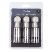 Nipple and Clit Suckers 3 Pc