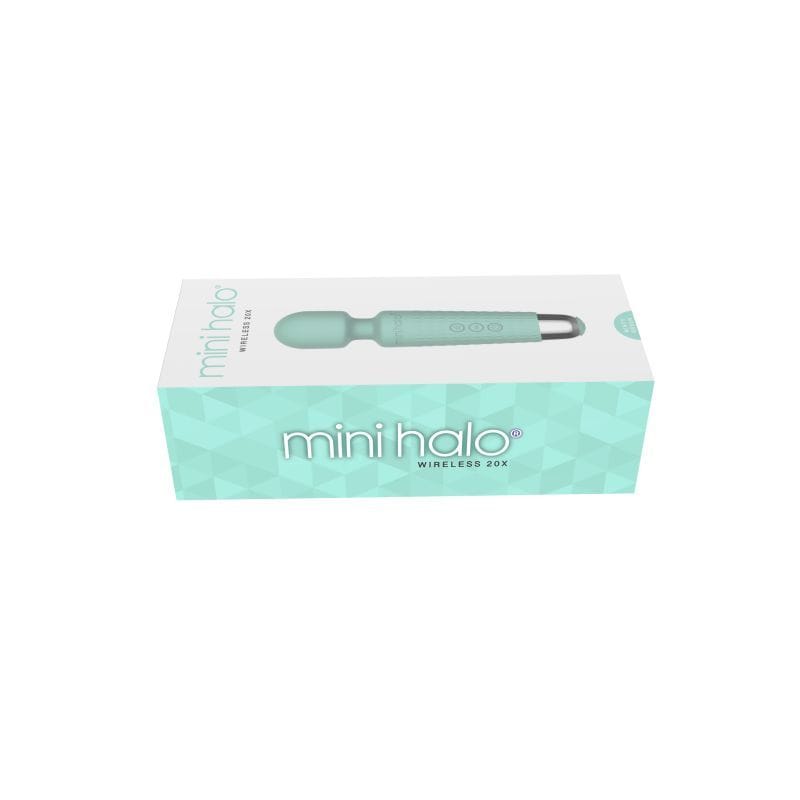 Shibari Mini Wand Halo 20X Minty Green