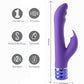 Maia Hailey - Purple 15.2 cm USB Rechargeable Rabbit Vibrator