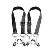 Labia Spreader Straps with Clamps