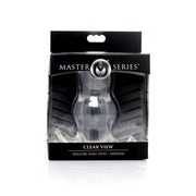 Clear View Hollow Anal Plug Medium