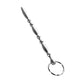 Silver Metal Beaded Urethral Plug w Ring