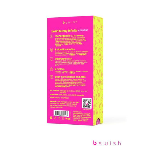 Bwild Bunny Classic Infinite Sunset Pink