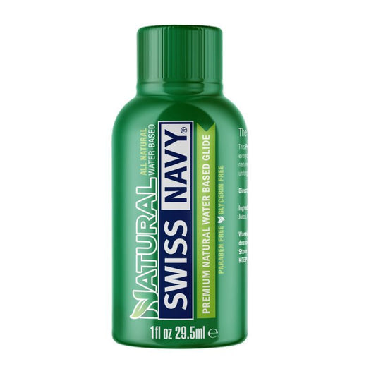 Swiss Navy All Natural Water Based Glide 1oz/29ml