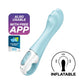 Satisfyer Air Pump Vibrator 5+ Blue