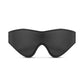 Faux Leather Blindfold Black