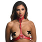 Red Female Chest Harness M/L