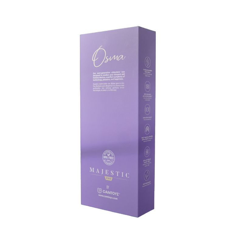 Osma Majestic Pro USB 10 Mode Pearl Rabbit Vibrator