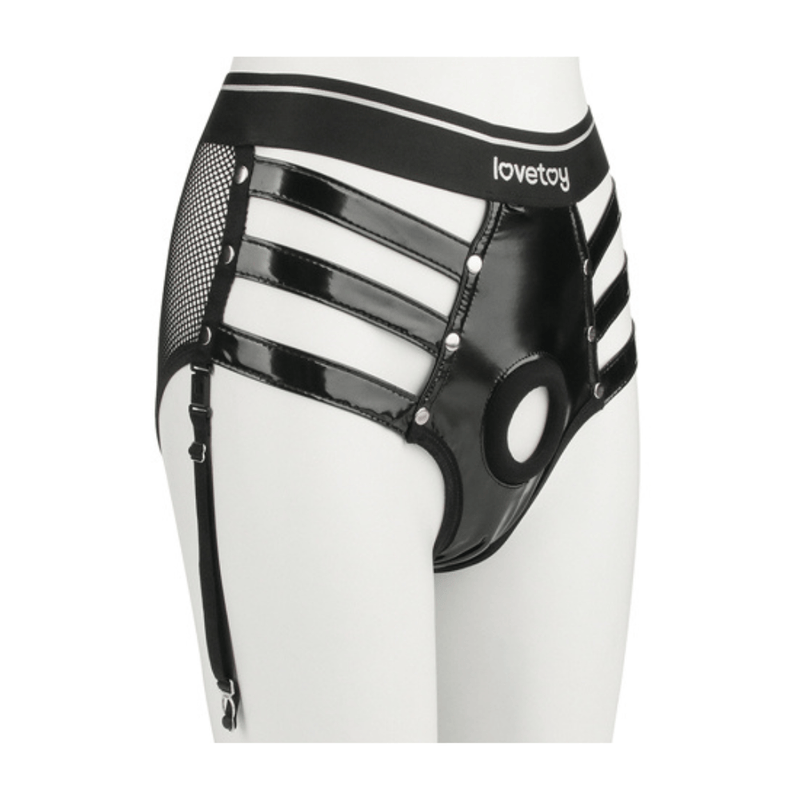 Rebellion Reign Iconic Harness Strap On Set L/XL