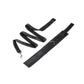 Neoprene Collar And Leash Set Black