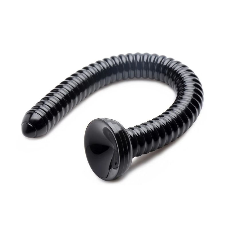 Hosed 19in Ribbed Anal Snake