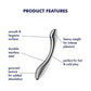 Satisfyer Pure Gravity 1 Metal Dildo