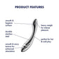Satisfyer Pure Gravity 3 Metal Dildo