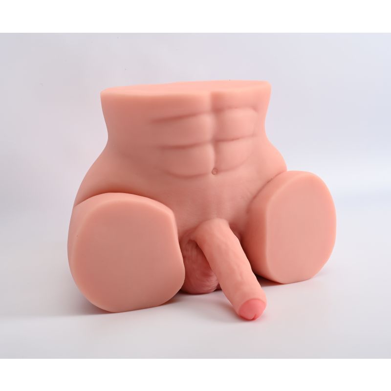 Lorenzo Male Torso with Cock and Balls