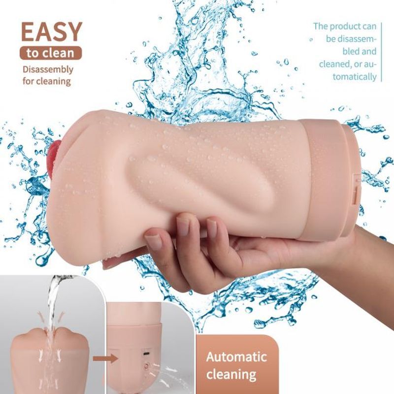 Suctroker Dual Density Vibrating Sucking Vaginal Masturbator V2.0