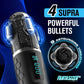 Hypershaker Automatic App Controlled LCD Masturbator Black
