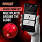 Hypershaker Automatic App Controlled LCD Masturbator Red