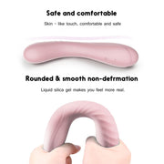 Maya Curve Silicone Vibrator Pink