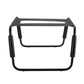 Sex Chair Adjustable Height Black TPU Seat