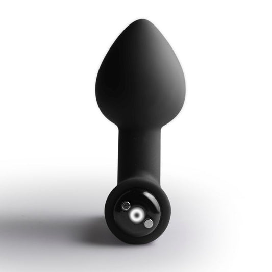 Nova Solaris Tapered Butt Plug Vibrator Black
