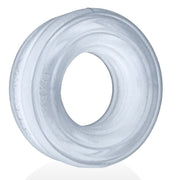 Roto Grooved Gripper Ribbed Cockring Clear