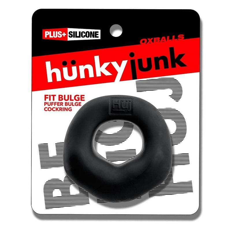 Fit Bulge Hung Style Cockring Black