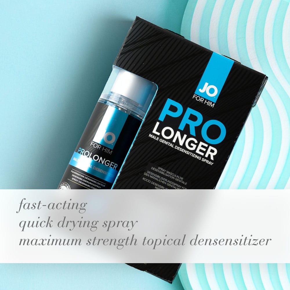 JO Prolonger Spray - 60 mL - Desensitising Spray for Men - 60 ml Spray Bottle