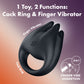 Satisfyer Perfect Pair 1 - Black USB-C Rechargeable Vibrating Couples Ring