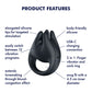 Satisfyer Perfect Pair 1 - Black USB-C Rechargeable Vibrating Couples Ring