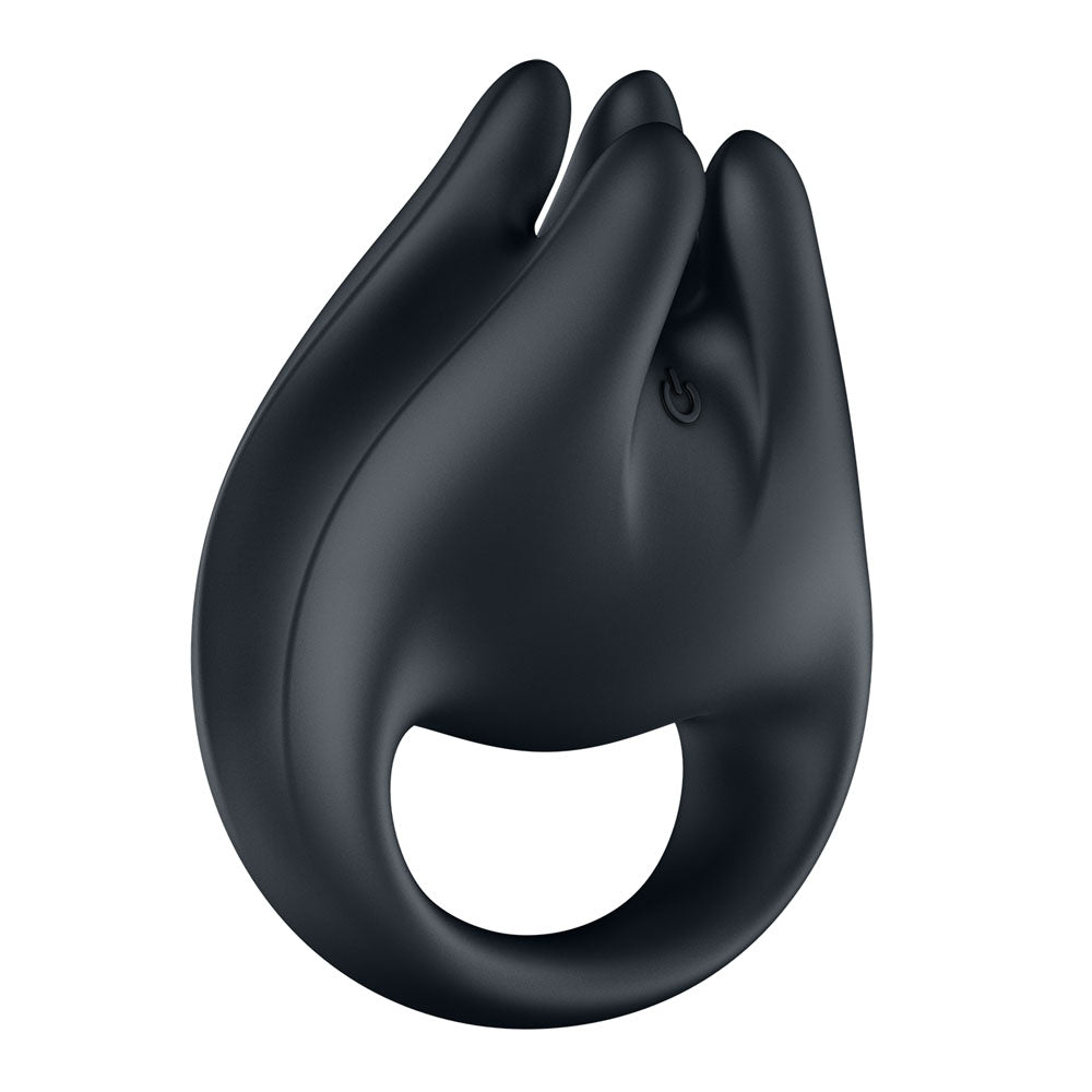 Satisfyer Perfect Pair 1 - Black USB-C Rechargeable Vibrating Couples Ring