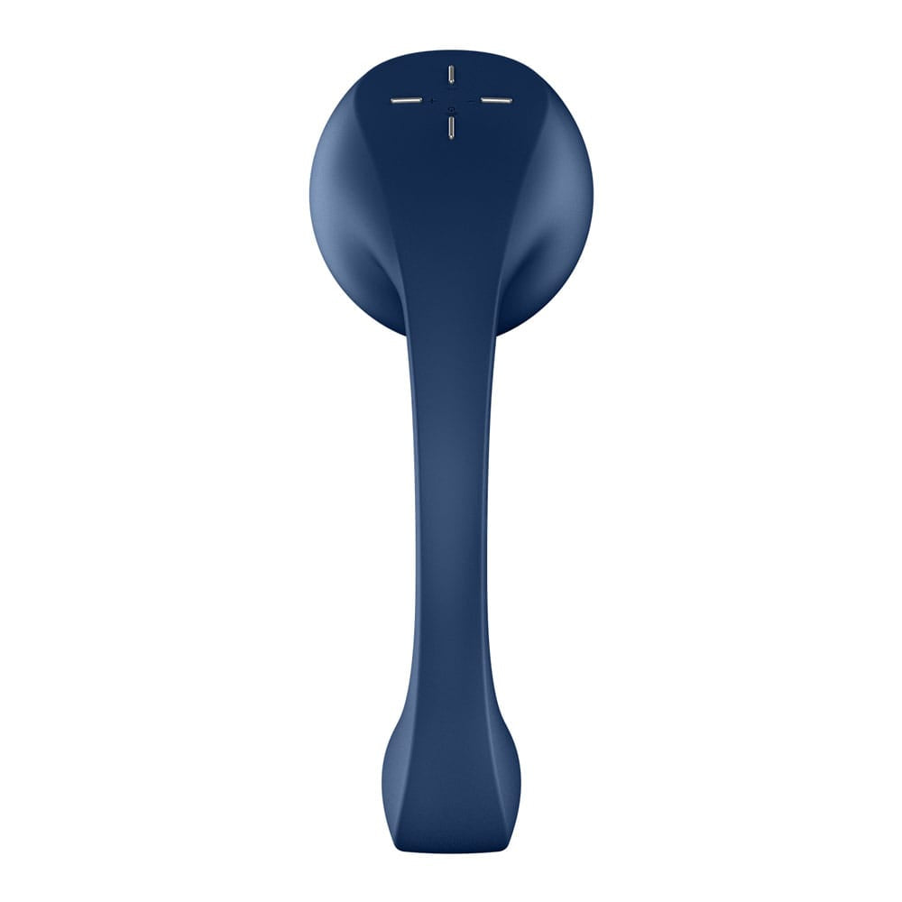 Satisfyer Pro+ Wave 4 - Blue USB Rechargeable Vibrator with Air Pulse Stimulation and App Control