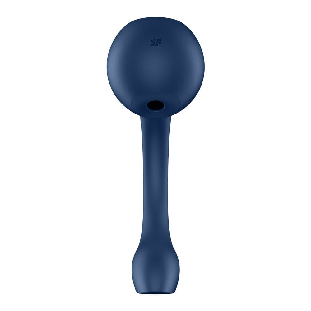 Satisfyer Pro+ Wave 4 - Blue USB Rechargeable Vibrator with Air Pulse Stimulation and App Control