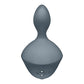 Satisfyer Booty Absolute Beginners 4 - Grey USB Rechargeable Vibrating Butt Plug