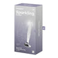 Satisfyer Sparkling Crystal - Clear Glass Butt Plug