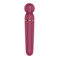 Satisfyer Planet Wand-er - Berry - Berry/Rose Gold USB Rechargeable Massager Wand