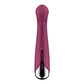 Satisfyer Spinning G-Spot 1 - Red - Red 16.5 cm USB Rechargeable Rotating Vibrator