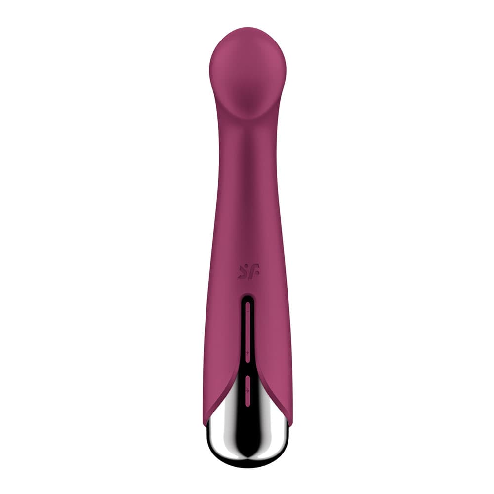 Satisfyer Spinning G-Spot 1 - Red - Red 16.5 cm USB Rechargeable Rotating Vibrator