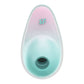 Satisfyer Pixie Dust - Mint/Pink - Mint/Pink USB Rechargeable Vibrating Air Pulse Stimulator