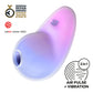 Satisfyer Pixie Dust - Violet/Pink - Violet/Pink USB Rechargeable Vibrating Air Pulse Stimulator
