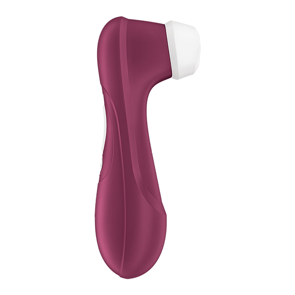 Satisfyer Pro 2 Generation 3 - Wine Red - Wine Red Touch-Free USB-C Rechargeable Clitoral Stimulator