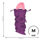 Satisfyer Treasure Bag Medium - Violet - Violet Medium Toy Storage Bag
