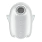 Satisfyer Glowing Ghost - White - Glow in Dark White USB Rechargeable Air Pulse Stimulator
