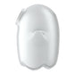 Satisfyer Glowing Ghost - White - Glow in Dark White USB Rechargeable Air Pulse Stimulator