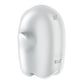 Satisfyer Glowing Ghost - White - Glow in Dark White USB Rechargeable Air Pulse Stimulator